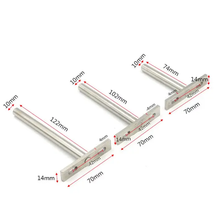 10 pièces 3 "4" 5 "Support d'étagère pliante supports