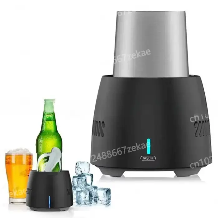Mini-refroidisseur de boissons électrique portable à refroidissement instantané – Tasse de réfrigération électronique rapide