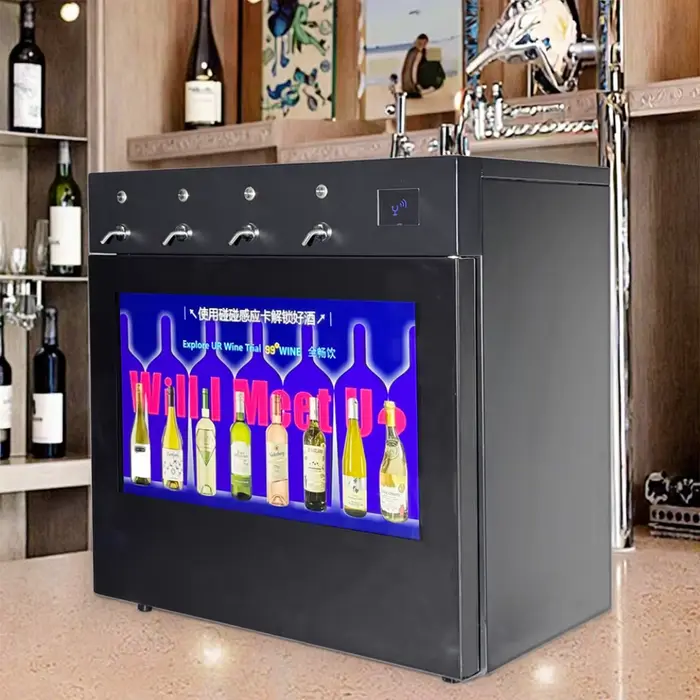 Refroidisseur à vin en acier inoxydable commercial