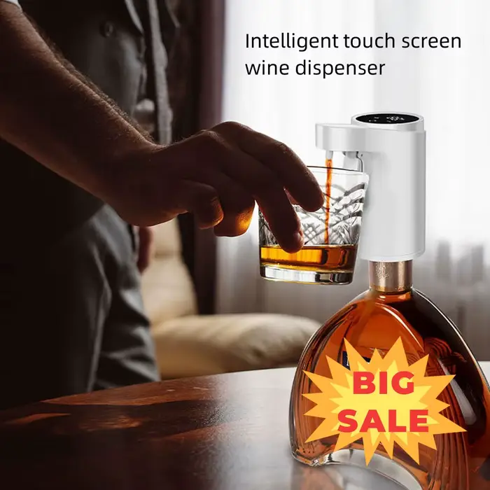 Distributeur de vin extracteur de vin à écran tactile Intelligent adapté à différents types de bouteilles de vin