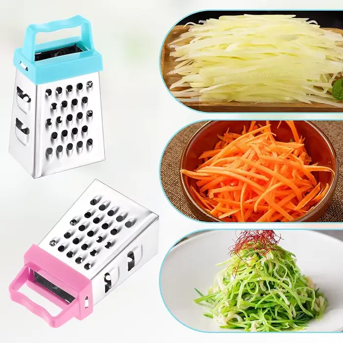 Mini râpe à fromage boîte en acier inoxydable