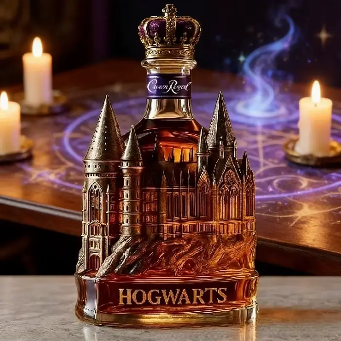 Carafe à whisky Château Médiéval