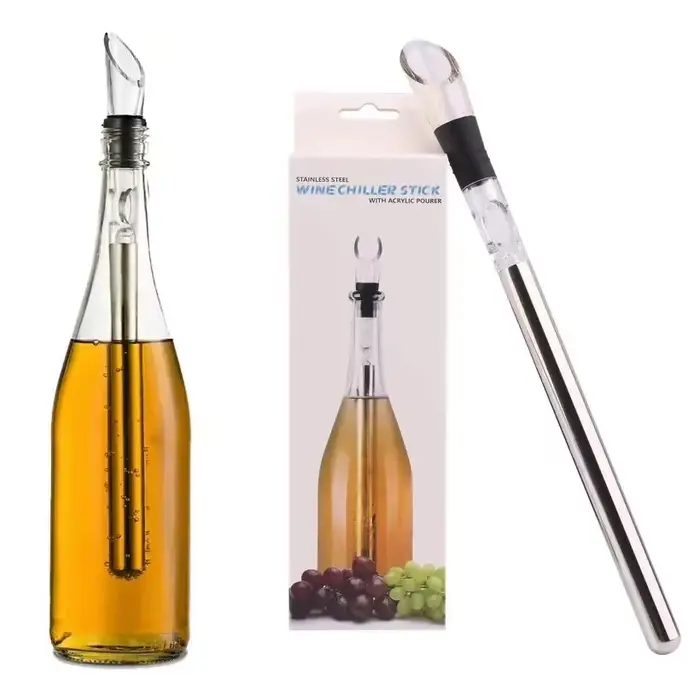 Verseur de vin en acier inoxydable avec refroidissement