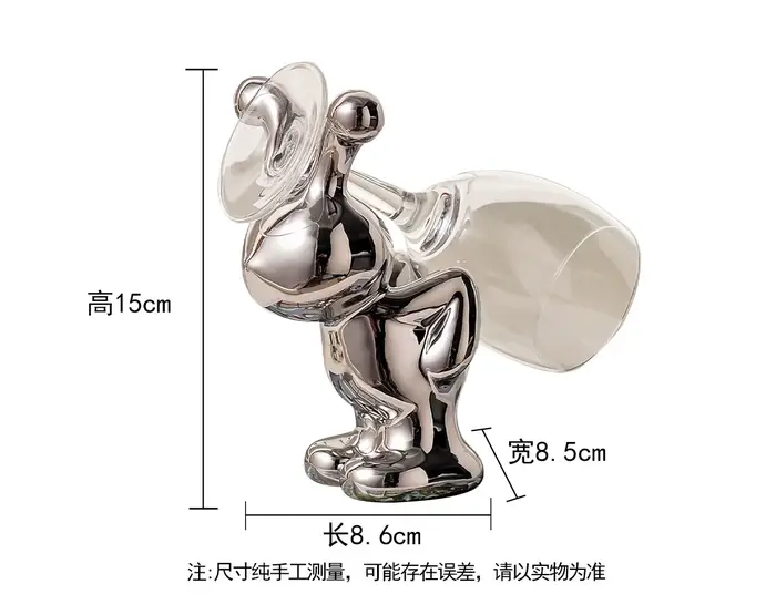 Créatif lapin casier à verres à vin salon armoire à vin support à gobelets affichage inversé lumière luxe