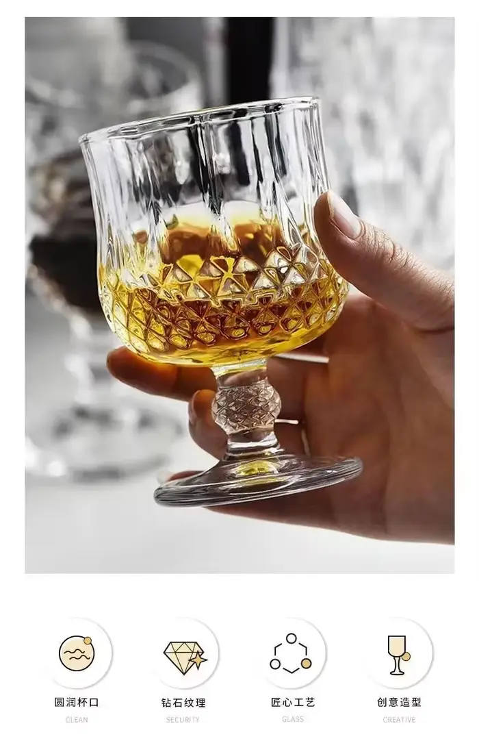 Verre à vin domestique