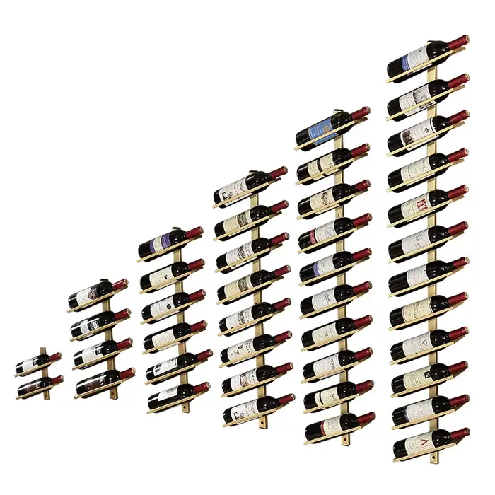 Porte-Bouteille de Vin Mural T1