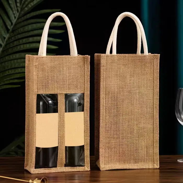 Sac à main de vin rouge