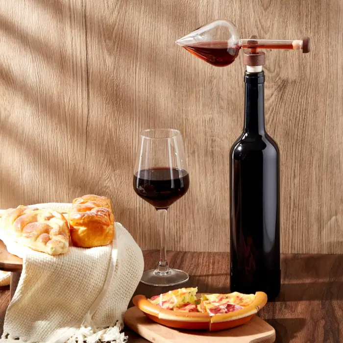 Carafe à aérateur de vin