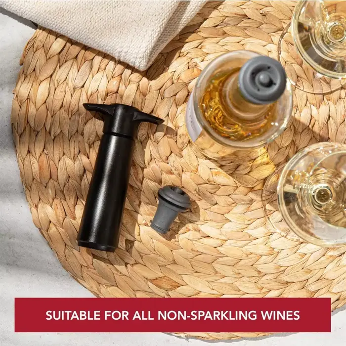4 bouchons sous vide, scelleuse de conservation du vin