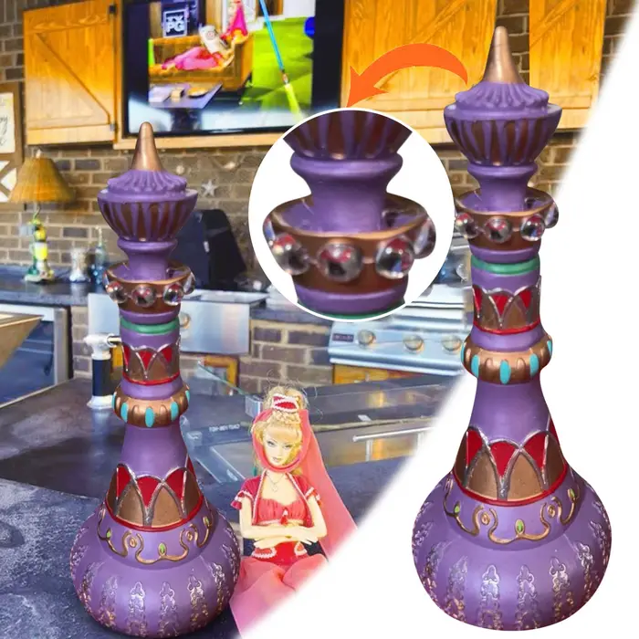 Joli décor de bouteille