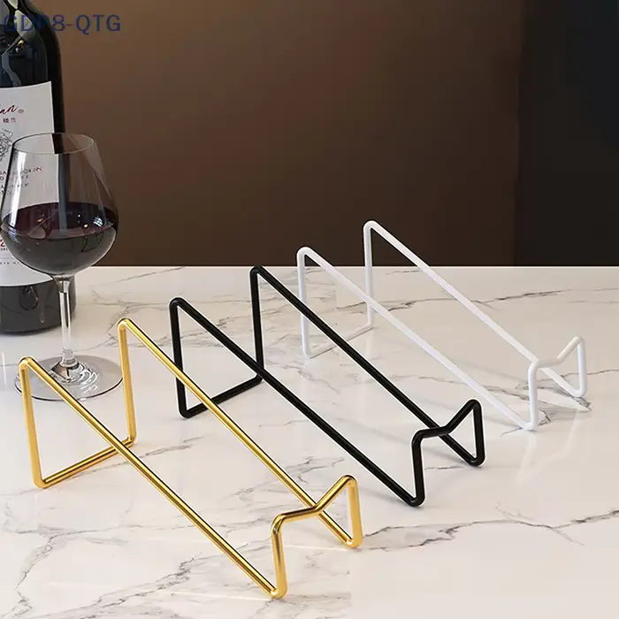 Nouveau 1 paquet porte-bouteille de vin comptoir bouteille de vin présentoir support de stockage de vin Simple