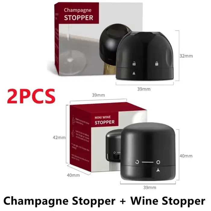 Bouchon de bouteille de vin réutilisable en silicone