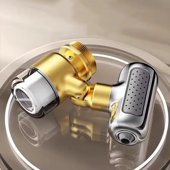 Robinet filtrant à bras robotique avec rotation à quatre vitesses