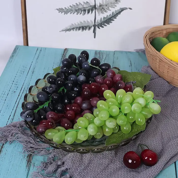 Grappe de raisins artificiels