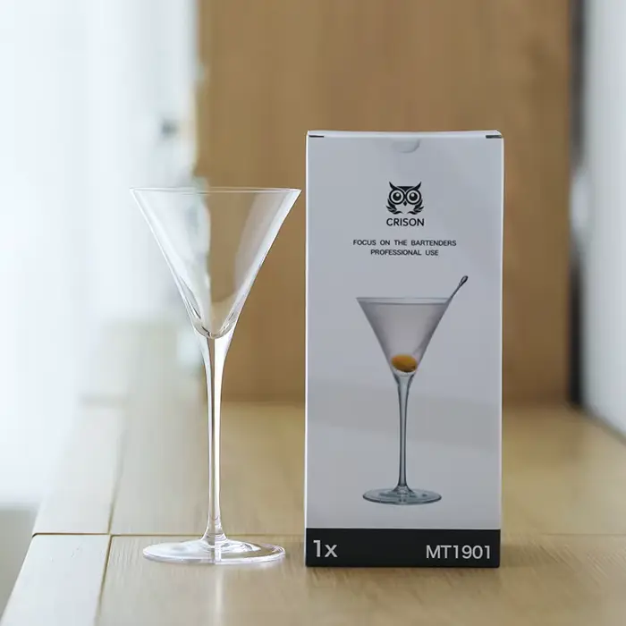 CRISON MT1901 verre cristal de Style japonais Martini tasse à Cocktail fournitures de barman cosmopolitan Manhattan