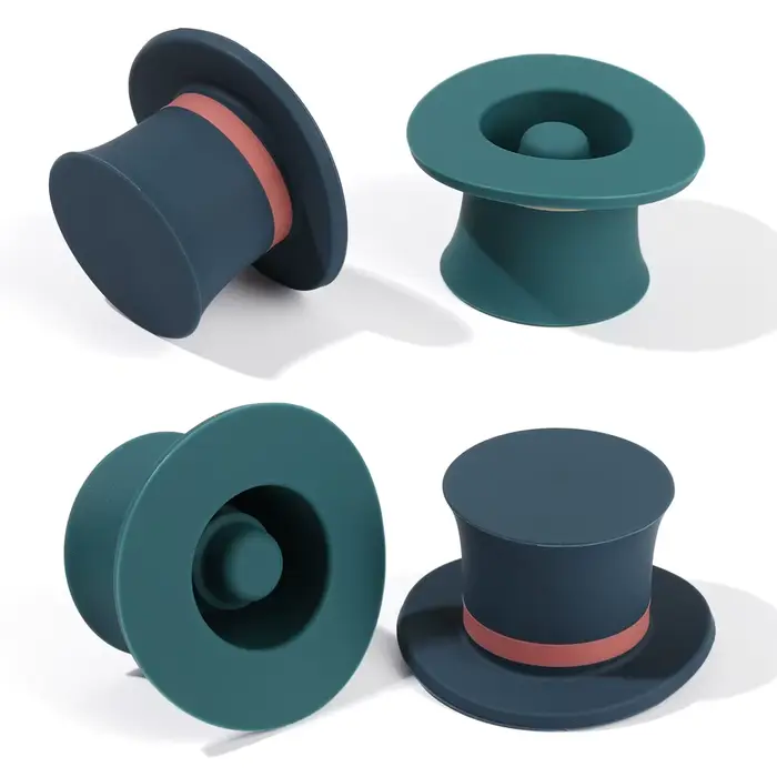 Bouchon en silicone pour bouteille de champagne