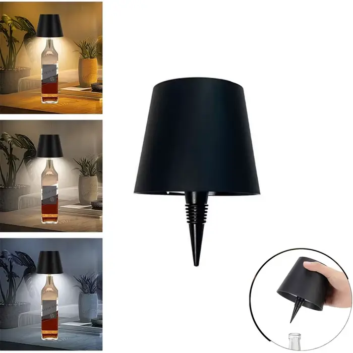2025 bouteille de vin lampe à LED