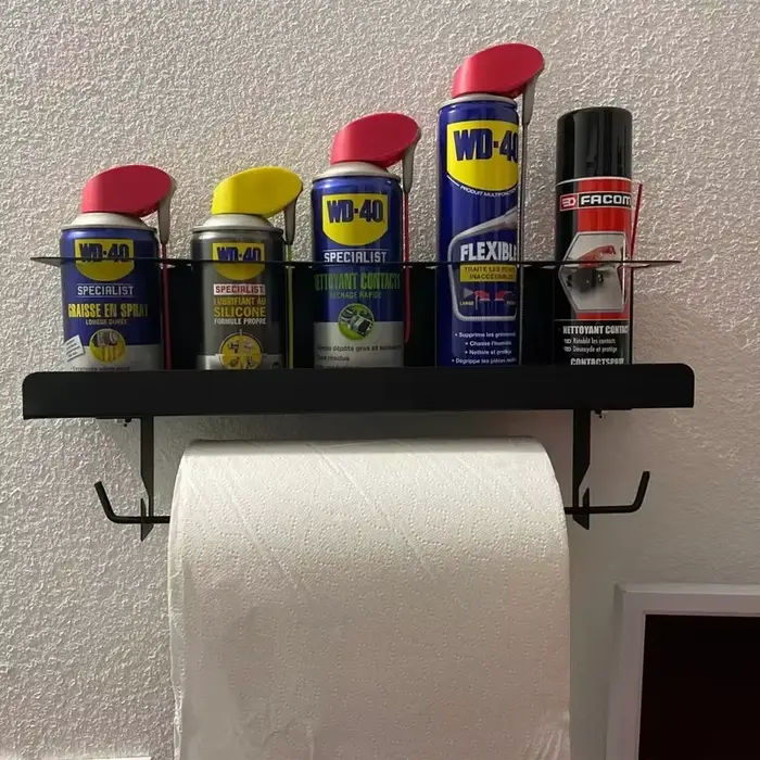 Supports de rangement muraux pour bouteilles