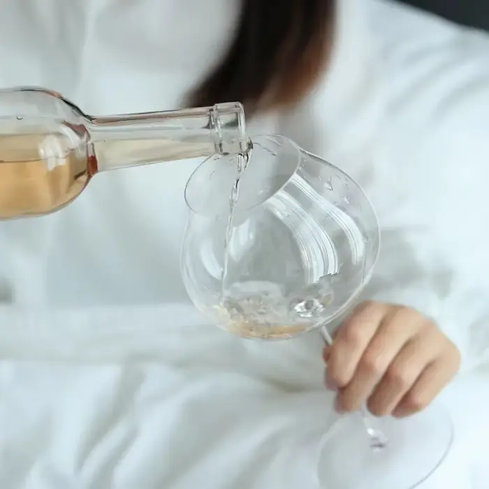 Verre à vin en cristal bordeaux super fin de grande taille