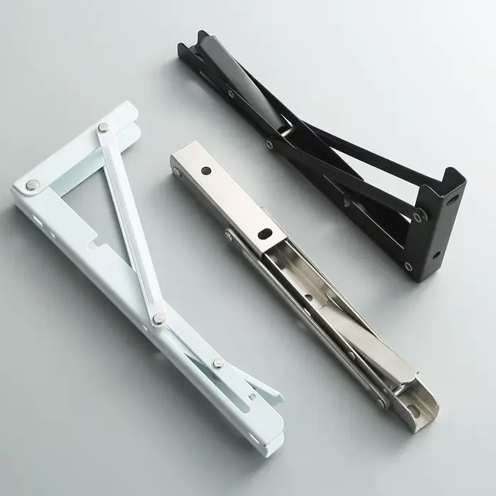 Supports d'étagère pliants robustes de 8 pouces
